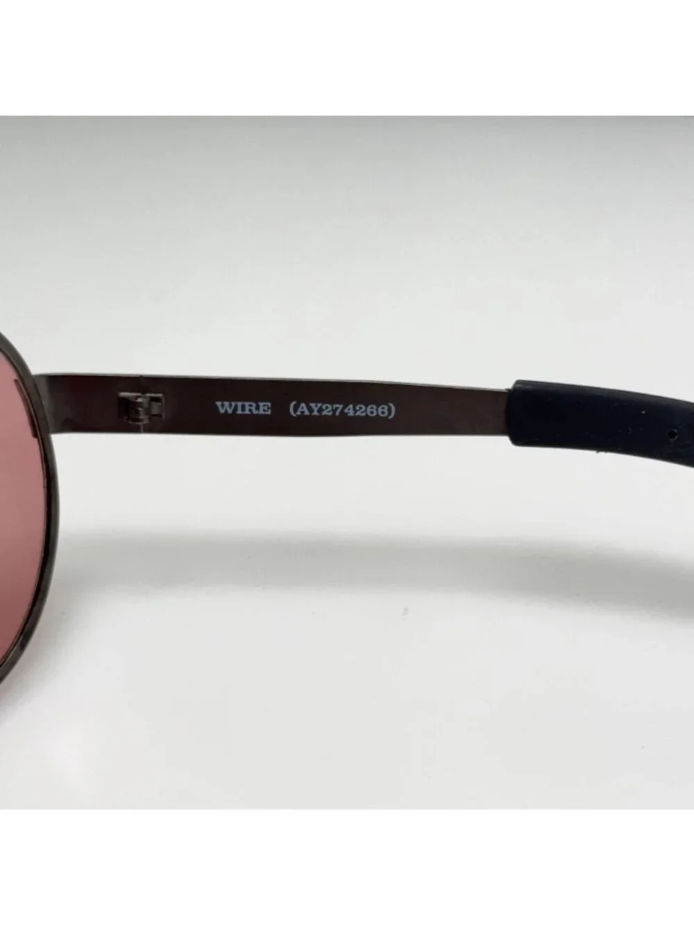 Orvis Sunglasses Wire AY274266 Matte Gunmetal Orange